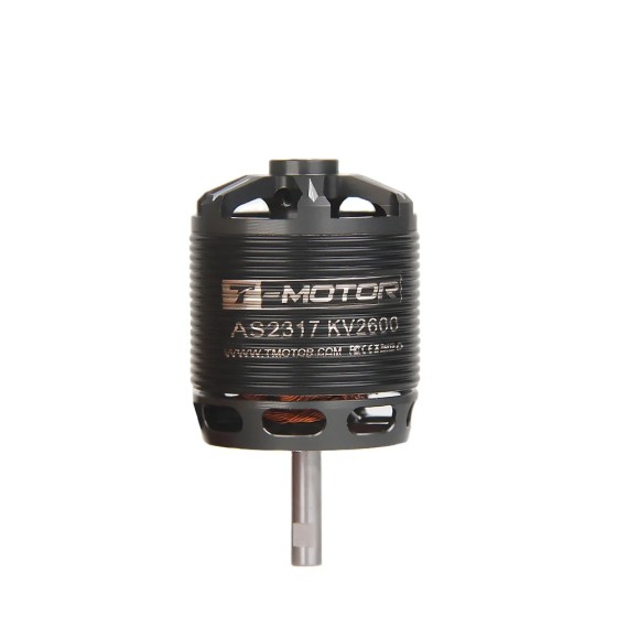 T-MOTOR AS2317 Fixed Wing Aircraft 230kv Waterproof KV80 KV1250 KV1400 Brushless Dc Motor for Helicopter Drone Uav